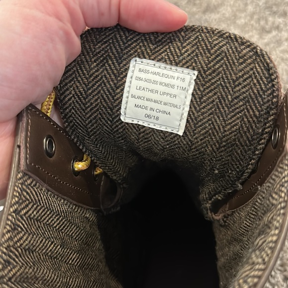 G.H Bass & Co Harlequin duck boots - Picture 4 of 4